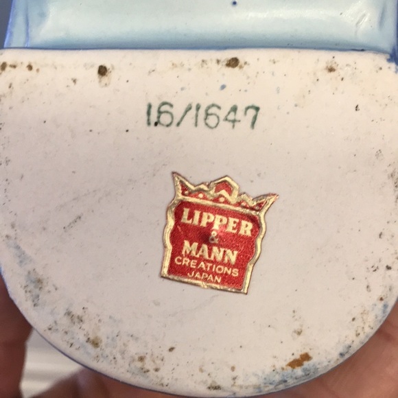 VINTAGE Lipper and Mann 101 Dalmatians Old Shoe Bank- BLUE - Picture 9 of 12